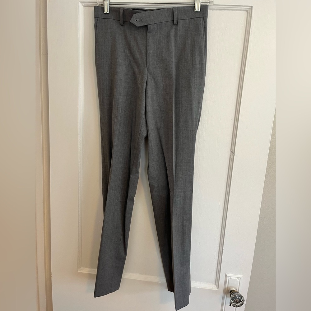 Gray Tailored Pants